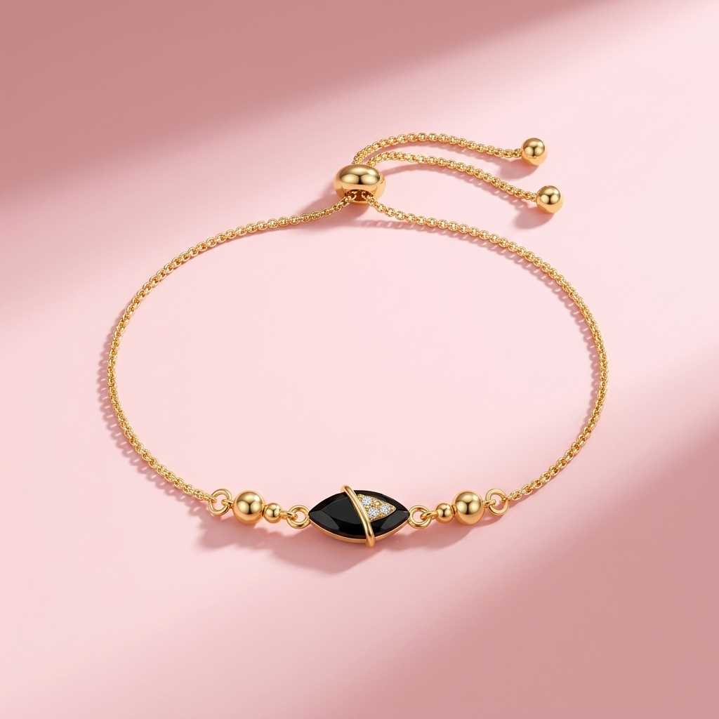 Midnight Marquise Embrace Bracelet